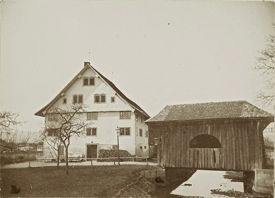 So sah «s Teckt Brüggli» zirka 1880 aus.